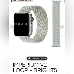 SOLACE Braided V2 Loop - AppleWatch wrist band (agave) Size Small